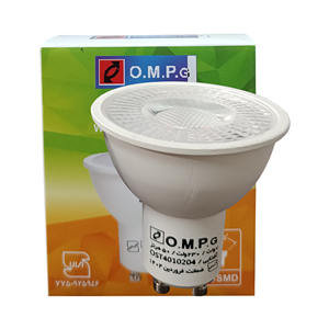 هالوژن 7SMD وات GU10 لنزدار بدون سوکت آفتابی امید پدیده(امید پدیده)