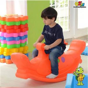 الاکلنگ خرچنگ دونفره رنگ نارنجی  P/5016/NA
