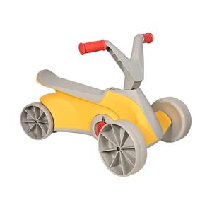 سه چرخه کودک رنگ زرد طوسی کمرنگ کد P/7276/E