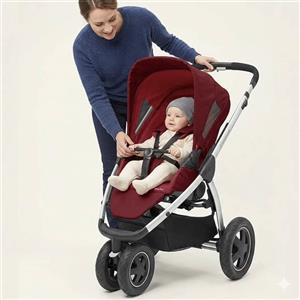 کالسکه مکسی کوزی مدل Maxi-cosi Mura Plus3 رنگ Ras Berry Red  کد 78108140