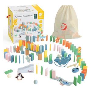 دومینو اقیانوس چوبی کلاسیک ورلد Classic World Ocean Dominoes مدل 20220