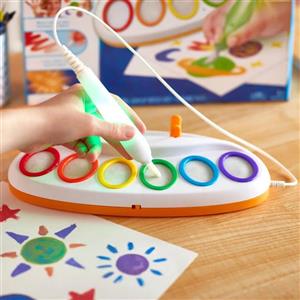 آبرنگ جادویی MESS FREE چراغدار 6 رنگ کد WF6002