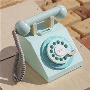اسباب بازی تلفن چوبی کلاسیک ورلد Classic World Play Telephone کد 50551