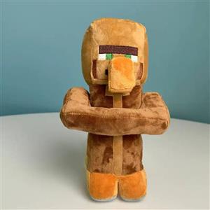 عروسک ماینکرافت  ویلیجر Minecraft Villager سایز کوچک کد AF100304