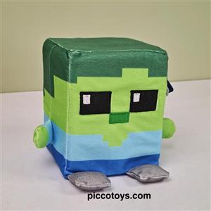 عروسک ماینکرافت زامبی مکعبی Minecraft zambi کد AF100262