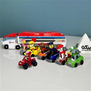 فیگور سگ های نگهبان پاوپاترول با اتوبوس Paw Patrol کد PH99