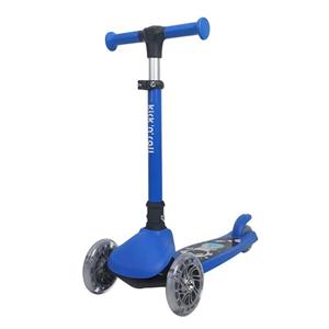 اسکوتر کودک تاشو کیک اند رول Kick and roll Scooter رنگ آبی کد P/K4/AB