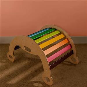 راکر چوبی رنگین کمان کد 4007