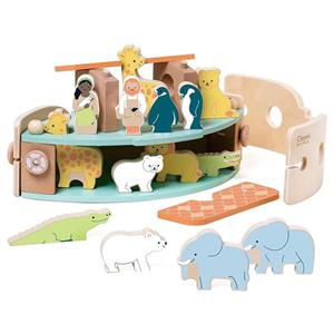 اسباب بازی چوبی کشتی نوح کلاسیک ورلد Classic World Making Noah's Ark کد 20188