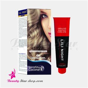 کیت رنگ مو دودی مرواریدی لی لی نایت شماره 9.12 حجم 120 ميلی لیتر