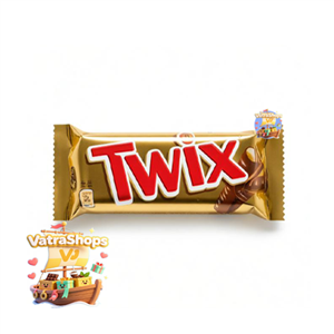 شکلات توئیکس کاراملی TWIX – بیسکویتی دو انگشتی وارداتی