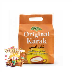 چای کرک زعفرانی اصلی ساشه‌ای ۲۵ عددی – خوش‌عطر و فوری
