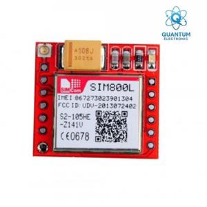 ماژول راه انداز GSM چهار باند SIM800L