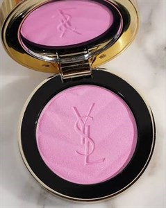 رژگونه پودری بلورینگ‌ بولدایوسن‌ لورن 93 |YSLMake Me Blush Bold  Blurring Blush Restless Rose 93