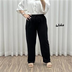 شلوار کریشه زنانه فری سایز مناسب تا سایز 46 مدل راحتی و چهارفصل