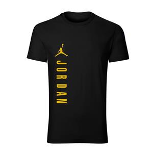 تیشرت آستین کوتاه مردانه طرح Jordan مدل T8675 یقه گرد جنس نخ اعلا