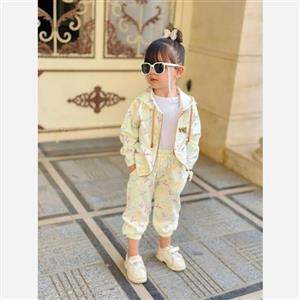 سویشرت شلوار بهاره دخترانه غواصی ست عیدانه 2 تا 10 سال