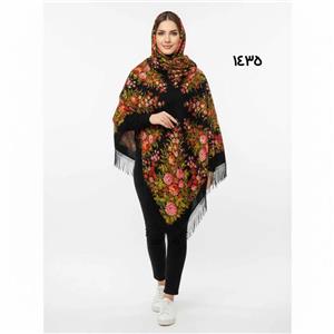 روسری ترکمن اصل پشمی قواره بزرگ مناسب پاییز و زمستان