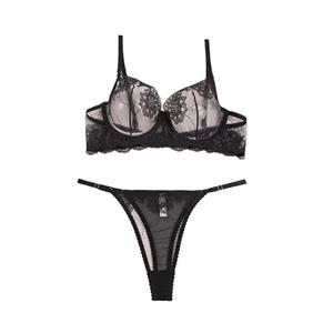 ست شورت و سوتین تور فنردار ژینا سایز 75 تا 90
