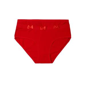 شورت زنانه اسلیپ نخی بانوسایز 3XL جلو سه پاپیون