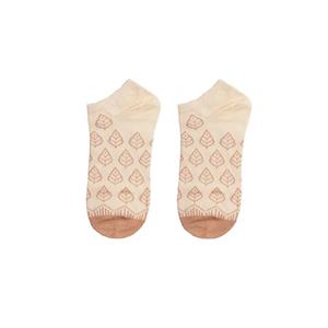 جوراب زنانه مچی طرح برگ آنغوره ضد حساسیت سایز 36 تا 40
