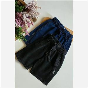 شلوارک جین لش بچگانه اسپرت دخترانه و پسرانه سایز 3 تا 11 سال