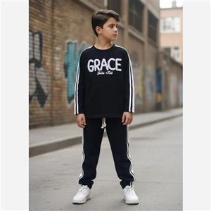 ست اسپرت دخترانه و پسرانه مدل GRACE دورس دو نخ سایز 40 تا 65