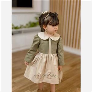 کت و سارافون دخترانه گلدوزی شده مناسب 3 تا 7 سال با طراحی خاص و دوخت تمیز