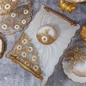 سینی پذیرایی بابونه