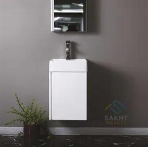 روشویی کابینتی دیواری کد A-40-1 سفید
