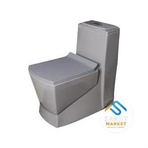 توالت فرنگی مروارید مدل مگا 69 - طوسی مات (درجه 1)