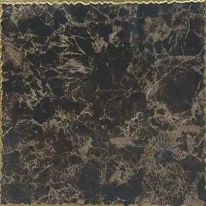 تک گل آپولو مشکی ساده براق 30×30