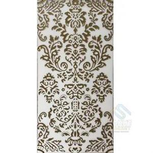 تگ گل داماس سفید طلایی 60×30 درجه 2