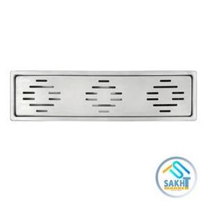 کفشور  خطی استیل مشبک 30*7 سانت طرح j آرین خروجی کنار