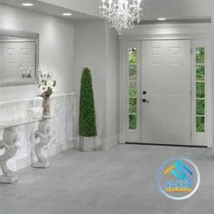 نیمه‌پرسلان 80×80 مات طوسی روشن مائوریا صبا کاشی | درجه 1و2