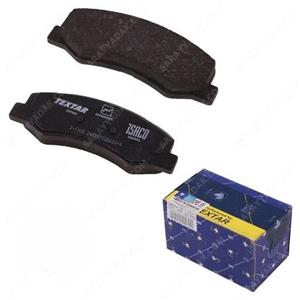 لنت ترمزدیسکی چرخ جلو(دست 4 عددی ) 206 رانا (با PAD SPRING) برند تکستار شرکتی ایساکو 1620104411