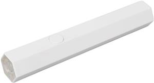چراغ ناخن LED UV مینی قابل حمل، خشک کن ناخن قلمی شکل قابل شارژ 3 وات مناسب سالن و منزل (سفید)