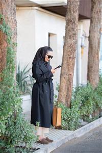 ترنچ‌کت ‌مشکی LARA