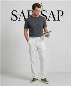 شلوار مردانه بگ پارچه سیلک برند ZARA