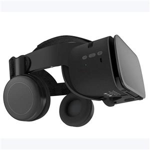 هدست واقعیت مجازی CLX، عینک سه بعدی VR، جعبه واقعیت مجازی، هدست VR برای فیلم های سه بعدی و بازی های ویدیویی، سازگار با اندروید، IOS و سایر تلفن های هوشمند 4.7 تا 6.2 اینچی، مشکی