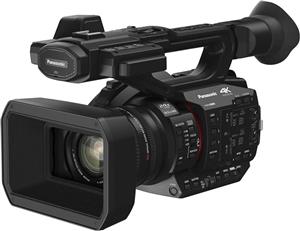 دوربین فیلمبرداری پاناسونیک HC-X20، کیفیت حرفه ای 4K 60p، سنسور 1.0 اینچی، لنز واید 24.5 میلی متری و زوم اپتیکال 20 برابر، مناسب برای اخبار، مصاحبه ها و رویدادها (تجدید شده)