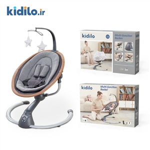 گهواره برقی کیدیلو SG402 - طوسی تیره