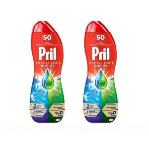 ژل ماشین ظرفشویی پریل مدل Yag cozucu حجم 900 میلی لیتر مجموعه 2 عددی HMS