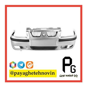 مجموعه سپر جلو سمند LX نقره ای