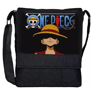 کیف دوشی چی چاپ طرح انیمه وان پیس One Piece Monkey D Luffy