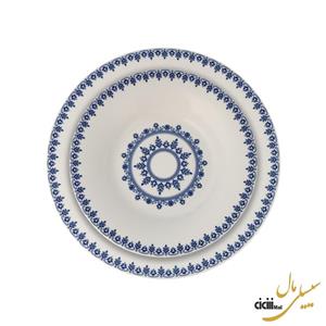 سرویس غذاخوری چینی زرین 6 نفره 35 پارچه بخارا درجه عالی