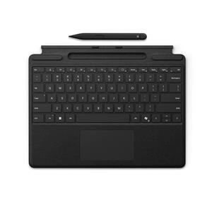 کیبورد مایکروسافت سرفیس پرو (8تا11) سیگنیچر مدل MICROSOFT SURFACE PRO SIGNATURE COPILOT به همراه قلم SLIM PEN2 رنگ مشکی