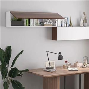شلف اداری درب دار تمام mdf دارای رنگبندی متنوع مدل آریان 