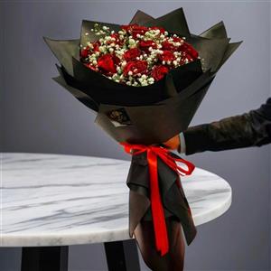 دسته گل رز
