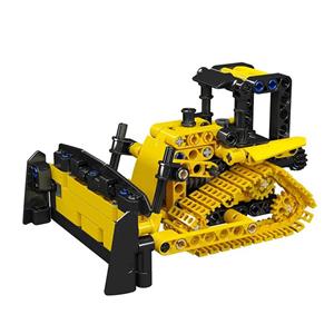 ساختنی مولد کینگ 24020 ماشین بولدوزر مینیاتوری Tracked Bulldozer